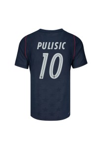 Yhdysvallat Christian Pulisic #10 Jalkapallovaatteet Vieraspaita MM-kisat 2026 Lyhythihainen